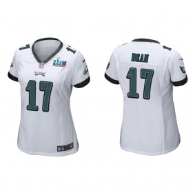 Nakobe Dean Women's Philadelphia Eagles Super Bowl LVII White Game Jersey