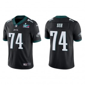 Ndamukong Suh Men's Philadelphia Eagles Super Bowl LVII Black Vapor Limited Jersey