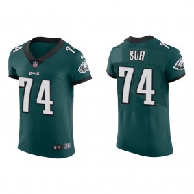 Ndamukong Suh Men's Philadelphia Eagles Nike Midnight Green Vapor Elite Jersey