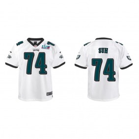 Ndamukong Suh Youth Philadelphia Eagles Super Bowl LVII White Game Jersey