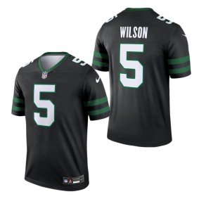 Men's New York Jets Garrett Wilson Legacy Black Alternate Legend Jersey