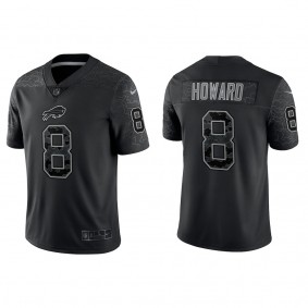 O.J. Howard Buffalo Bills Black Reflective Limited Jersey