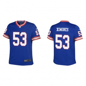 Oshane Ximines Youth Giants Royal Classic Game Jersey