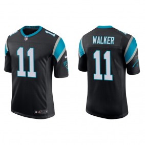 Men's Carolina Panthers P.J. Walker Black Vapor Limited Jersey