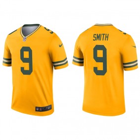 Men's Jaylon Smith Green Bay Packers Gold Inverted Legend Jersey