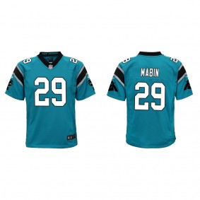 Youth Carolina Panthers Greg Mabin Blue Game Jersey