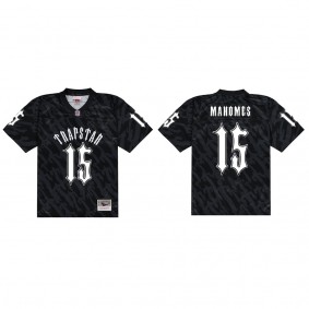 Patrick Mahomes Trapstar Black Football Jersey