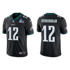 Randall Cunningham Men's Philadelphia Eagles Super Bowl LVII Black Vapor Limited Jersey