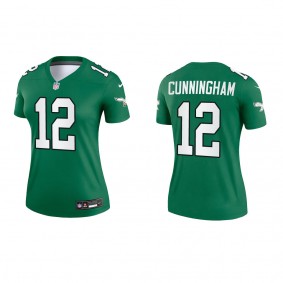 Randall Cunningham Women's Philadelphia Eagles Kelly Green Alternate Legend Jersey