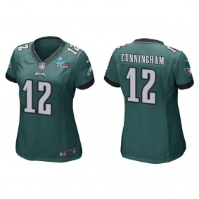 Randall Cunningham Women's Philadelphia Eagles Super Bowl LVII Green Game Jersey