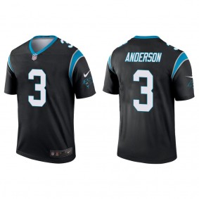 Men's Carolina Panthers Robby Anderson Black Legend Jersey