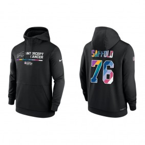 Rodger Saffold Buffalo Bills 2022 Crucial Catch Therma Performance Pullover Hoodie