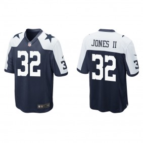 Men's Ronald Jones II Dallas Cowboys Navy Alternate Game Jersey