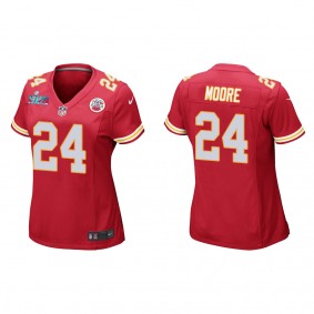 Skyy Moore Women's Kansas City Chiefs Super Bowl LVII Red Game Jersey