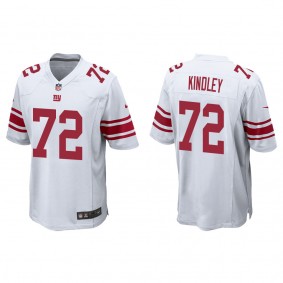 Men's New York Giants Solomon Kindley White Game Jersey