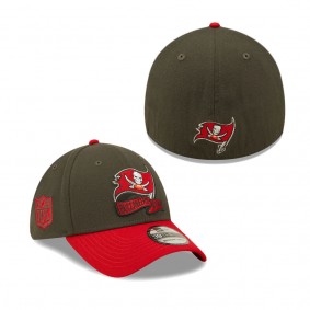 Men's Tampa Bay Buccaneers Pewter SEC 2022 Sideline 39THIRTY Flex Hat