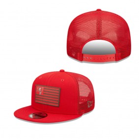 Tampa Bay Buccaneers Red Republic Redux 9FIFTY Snapback Hat