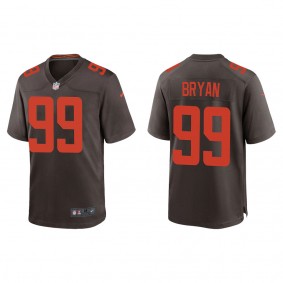 Men's Cleveland Browns Taven Bryan Brown Alternate Game Jersey