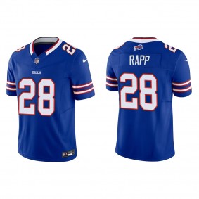 Men's Buffalo Bills Taylor Rapp Royal Vapor F.U.S.E. Limited Jersey