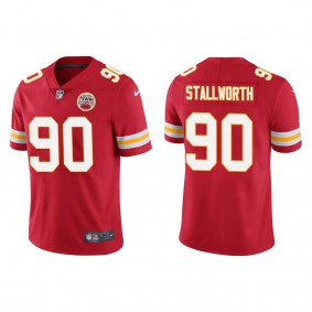 Men's Kansas City Chiefs Taylor Stallworth Red Vapor Limited Jersey