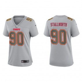 Taylor Stallworth Women's Kansas City Chiefs Gray Atmosphere Fashion Game Jersey