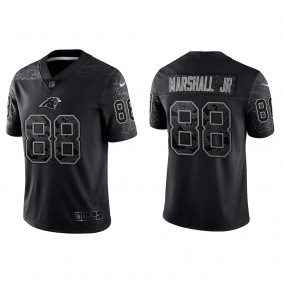 Terrace Marshall Jr. Carolina Panthers Black Reflective Limited Jersey