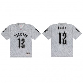 Tom Brady Trapstar Gray Football Jersey