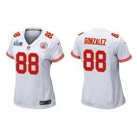 Tony Gonzalez Women's Kansas City Chiefs Super Bowl LVII White Game Jersey