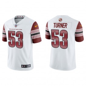 Men's Washington Commanders Trai Turner White Limited Jersey