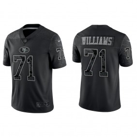 Trent Williams San Francisco 49ers Black Reflective Limited Jersey
