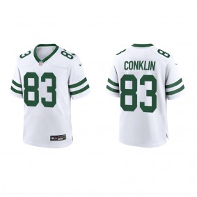 Tyler Conklin Youth New York Jets White Legacy Game Jersey