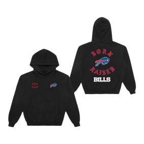 Unisex Buffalo Bills Born x Raised Black Pullover Hoodie