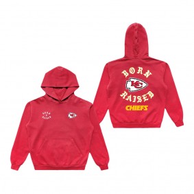 Unisex Kansas City Chiefs Born x Raised Red Pullover Hoodie