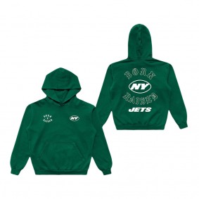 Unisex New York Jets Born x Raised Green Pullover Hoodie