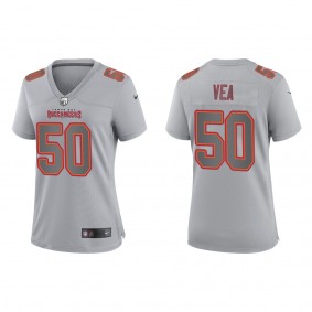 Vita Vea Women's Tampa Bay Buccaneers Gray Atmosphere Fashion Game Jersey