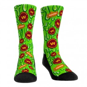 Washington Football Team Rock Em Socks NFL x Nickelodeon Slime Crew Socks