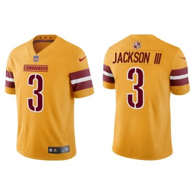 Men's Washington Commanders William Jackson III Gold Inverted Legend Jersey