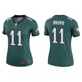 Women's Philadelphia Eagles A.J. Brown Green Legend Jersey