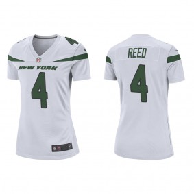 Women's New York Jets D.J. Reed White Game Jersey