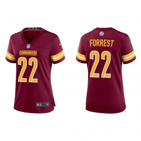 Women's Washington Commanders Darrick Forrest Burgundy Game Jersey