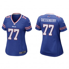 Women's Buffalo Bills David Quessenberry Royal Game Jersey