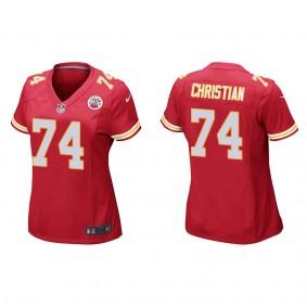 Women's Kansas City Chiefs Geron Christian Red Game Jersey