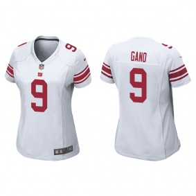 Women's New York Giants Graham Gano White Game Jersey