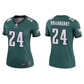 Women's Philadelphia Eagles James Bradberry Green Legend Jersey