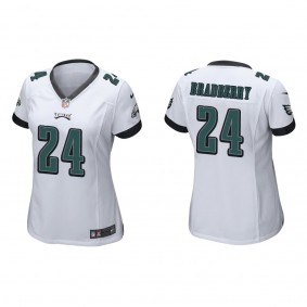 Women's Philadelphia Eagles James Bradberry White Game Jersey