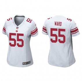 Women's New York Giants Jihad Ward White Game Jersey