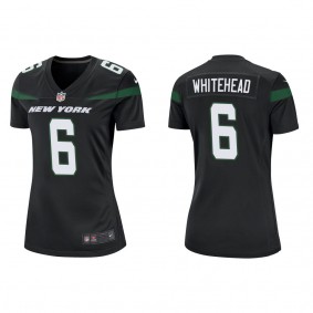 Women's New York Jets Jordan Whitehead Black Game Jersey