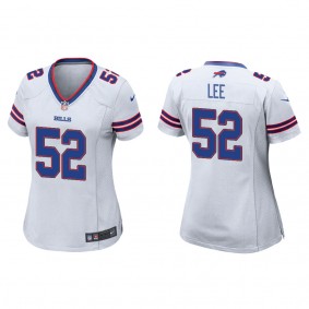 Women's Buffalo Bills Marquel Lee White Game Jersey