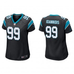 Women's Carolina Panthers Matt Ioannidis Black Game Jersey