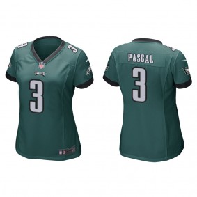 Women's Philadelphia Eagles Zach Pascal Green Game Jersey